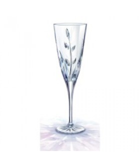 Cassandra Champagne Flute Cut Crystal 