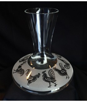 The Year of the Rooster Wine Carafe