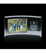 Crescent Photo Frames - Horizontal   (Gold or Silver)