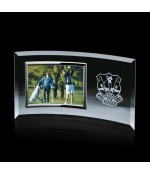 Crescent Photo Frames - Horizontal   (Gold or Silver)