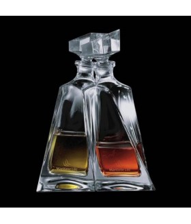Twin Curved 24oz. Decanters
