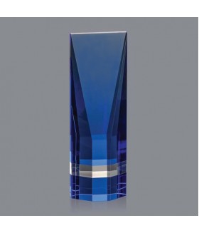 Blue Optic Crystal Tower Awards