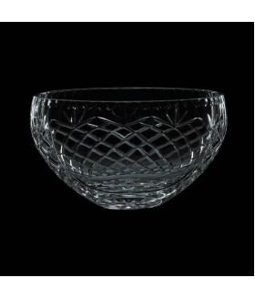 Lead Crystal Bowl w/ Engraving Panel Lead Crystal Bowl w/ Engraving Panel