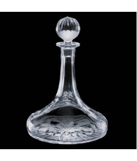 Lead Crystal Ship's Decanter 32oz.