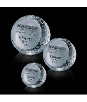 Golf Ball Slanted Paperweights