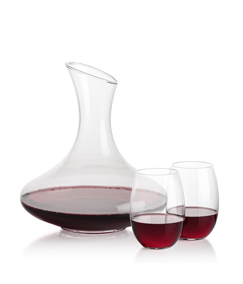 Innisfil Carafe 50oz. Carafe w/ Carlita Stemless Wine (Individual & Sets) Innisfil Carafe 50oz. Carafe w/ Carlita Stemless Wine (Individual & Sets)