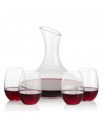 Innisfil Carafe 50oz. Carafe w/ Carlita Stemless Wine (Individual & Sets) Innisfil Carafe 50oz. Carafe w/ Carlita Stemless Wine (Individual & Sets)