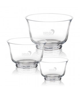 Footed Flared Bowls