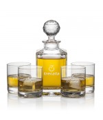 Bainbridge 26oz. Decanter w/ Dresden OTR Glasses (Individual & Sets)