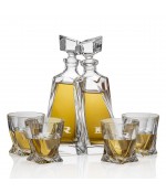 Twin Curved 24oz. Decanters (Individual & Sets)