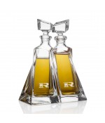 Twin Curved 24oz. Decanters (Individual & Sets)