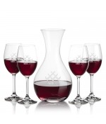 Adelita 42oz. Carafe w/ Naples Wine Glasses (Individual & Sets)