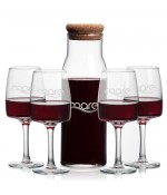 Aviston 33oz. Carafe w/ Lid and Cherwell Wine Glasses (Individual & Sets)