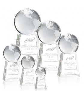 Optic Globe on Tapered Stand