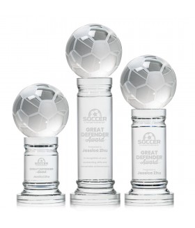Soccer Ball Award on Colverstone Base