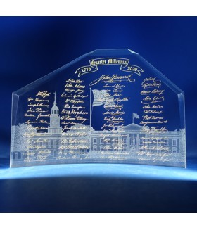 250th Anniversary of the Declaration of Independence Crescent