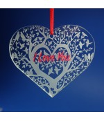 I love You Heart Ornament / Suncatcher