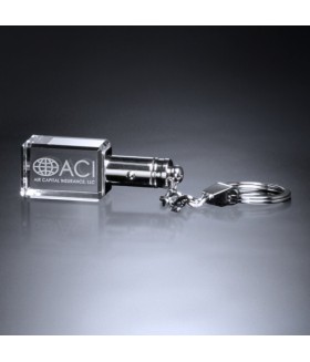 Lighted Key Chain - Rectangle