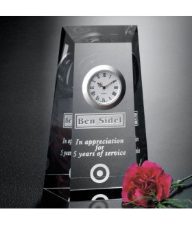 Westchester Optic Crystal Clock