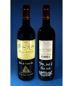 Custom engrave your wine bottle