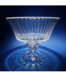 Cut Crystal Footed Trophy Plate