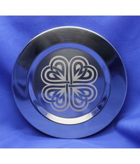 Stainless Steel Coaster w/ Celtic Design