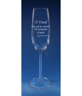 Friendship Diva Champagne Glass