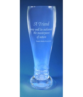 Friendship Weiss Beer Glass