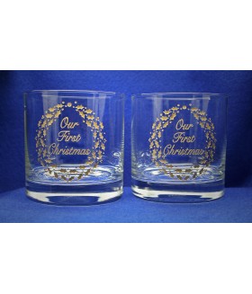 Our First Christmas DOF Set of 2