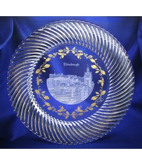 Edinburgh Crystal Plate