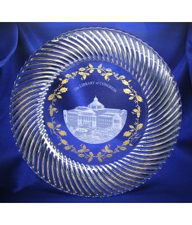 Library of Congress Crystal Plate
