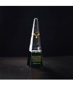 Obelisk Awards w/ Colored Base