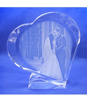 Standing Heart with Sub-Surface Photo