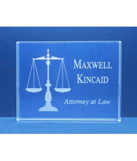 Scale of Justice Paperweight