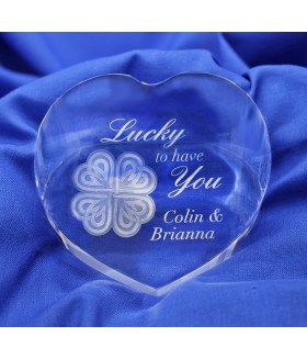 Lucky  Personalized Heart