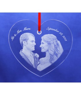 Heart Ornament, Sub-Surface Photo