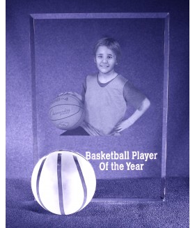 Basketball Player, Sub-Surface Laser