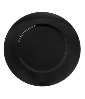 Charger Plate - Black