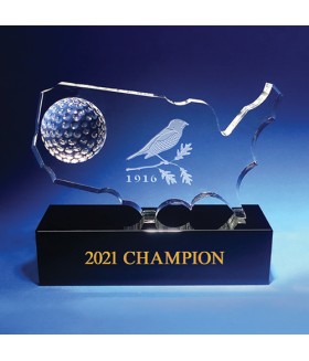 Custom USA Golf Trophy