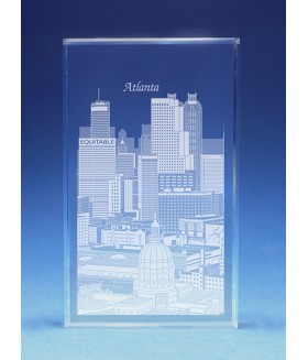 Atlanta Skyline Paperweight