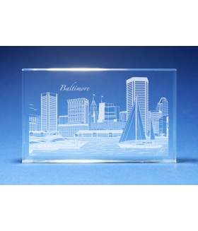 Baltimore Skyline Paperweight