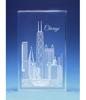Chicago Skyline Paperweight