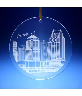 Detroit Ornament / Suncatcher