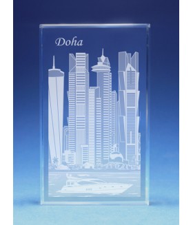 Doha Skyline Paperweight
