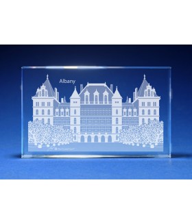 Albany, New York Skyline Paperweight