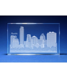 Austin, Texas Skyline Paperweight