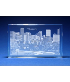 Denver, Colorado Skyline Paperweight