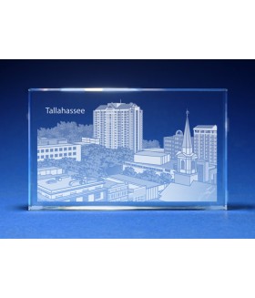 Tallahassee, Florida Skyline Paperweight