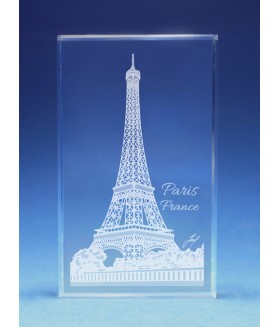 Paris Skyline Paperweight