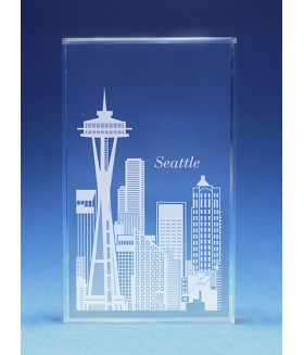 Seattle Skyline Paperweight